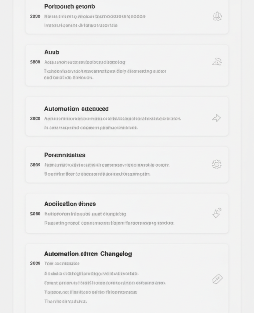 Automated Changelog Generation
